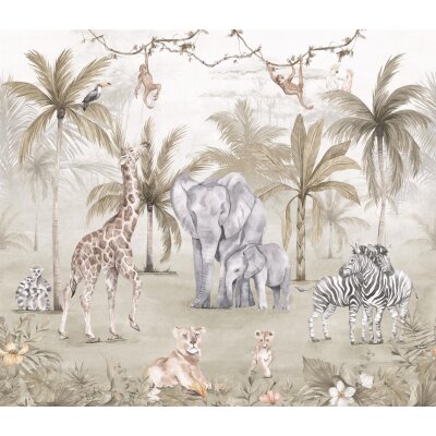 V187-2F Tapeten Essener Panorama 2 Farbe beige Wandbild