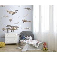 V189-3M Tapeten Essener Panorama 2 Farbe blau Wandbild