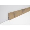Joka Sockelleiste 14x58 mm 2,4 m lang  FO 458 Profil  458 mit FinishFolie Oberfläche  L145  458