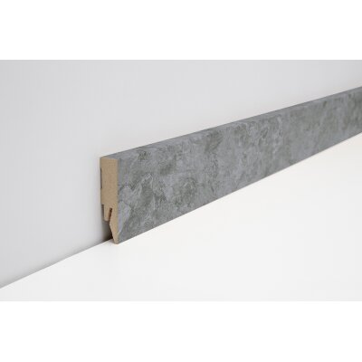 Joka Sockelleiste 14x58 mm 2,4 m lang FO 458 Profil  458 mit FinishFolie Oberfläche  L509  458