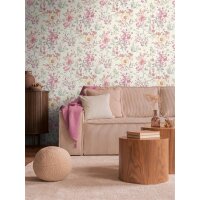 AS 790611 Tapeten A.S Creation CosmoLiving Farbe Weiß Bunt Metallic Rosa Gelb Vliestapete