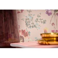 AS 790613 Tapeten A.S Creation CosmoLiving Farbe Rosa Bunt Metallic Gelb Grün Vliestapete