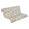 AS 790616 Tapeten A.S Creation CosmoLiving Farbe Blau Orange Creme Grau  Vliestapete