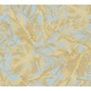 AS 790632 Tapeten A.S Creation CosmoLiving Farbe Blau Gold    Vliestapete