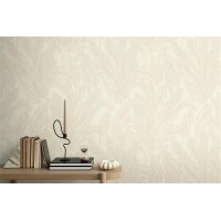 AS 790641 Tapeten A.S Creation CosmoLiving Farbe Creme Weiß Grau Metallic Gold Vliestapete