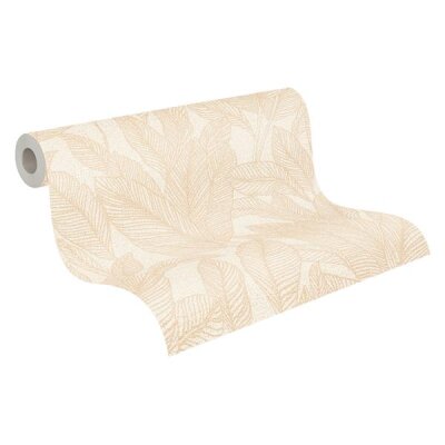 AS 790642 Tapeten A.S Creation CosmoLiving Farbe Beige Creme Weiß Metallic Silber Vliestapete