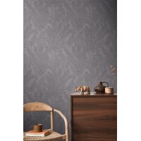 AS 790645 Tapeten A.S Creation CosmoLiving Farbe Grau Metallic Gold   Vliestapete