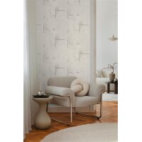 AS 790851 Tapeten A.S Creation CosmoLiving Farbe Weiß Grau    Vliestapete