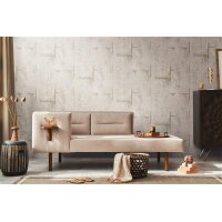 AS 790853 Tapeten A.S Creation CosmoLiving Farbe Grau Metallic    Vliestapete