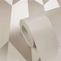 AS 790861 Tapeten A.S Creation CosmoLiving Farbe Weiß Metallic    Vliestapete