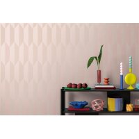 AS 790862 Tapeten A.S Creation CosmoLiving Farbe Rosa Metallic    Vliestapete