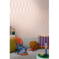 AS 790862 Tapeten A.S Creation CosmoLiving Farbe Rosa Metallic    Vliestapete