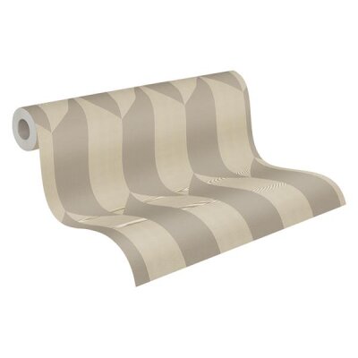 AS 790865 Tapeten A.S Creation CosmoLiving Farbe Champagner Metallic Silber   Vliestapete