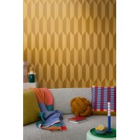 AS 790866 Tapeten A.S Creation CosmoLiving Farbe Gold Metallic Gelb   Vliestapete