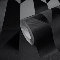 AS 790868 Tapeten A.S Creation CosmoLiving Farbe Schwarz Metallic    Vliestapete