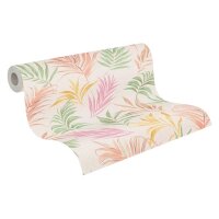 AS 791083 Tapeten A.S Creation CosmoLiving Farbe Bunt Weiß Pink Grün Gelb Vliestapete