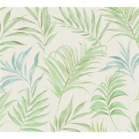 AS 791084 Tapeten A.S Creation CosmoLiving Farbe Grün Weiß Blau   Vliestapete