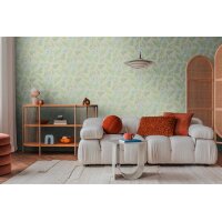 AS 791084 Tapeten A.S Creation CosmoLiving Farbe Grün Weiß Blau   Vliestapete