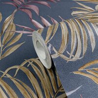 AS 791085 Tapeten A.S Creation CosmoLiving Farbe Blau Rot Braun   Vliestapete