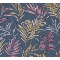 AS 791085 Tapeten A.S Creation CosmoLiving Farbe Blau Rot Braun   Vliestapete