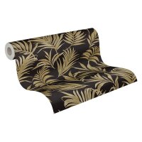 AS 791086 Tapeten A.S Creation CosmoLiving Farbe Schwarz Gold    Vliestapete