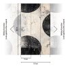 AS 791441 Tapeten A.S Creation CosmoLiving Farbe Schwarz Weiß Grau Creme  Fototapete