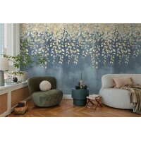 AS 791442 Tapeten A.S Creation CosmoLiving Farbe Blau Gelb    Fototapete