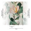 AS 791443 Tapeten A.S Creation CosmoLiving Farbe Grün Beige Creme Rosa Orange Fototapete