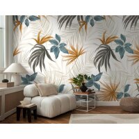AS 791451 Tapeten A.S Creation CosmoLiving Farbe Beige Blau Braun Orange Weiß Fototapete