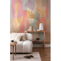 AS 791455 Tapeten A.S Creation CosmoLiving Farbe Bunt Orange Gelb Blau Braun Fototapete