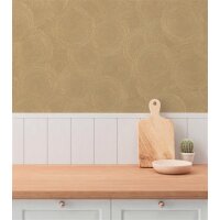 AS 790933 Tapeten A.S Creation Hygge III Farbe Braun Gelb    Vliestapete