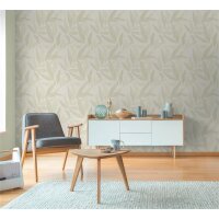 AS 790961 Tapeten A.S Creation Hygge III Farbe Creme Grün Silber   Vliestapete