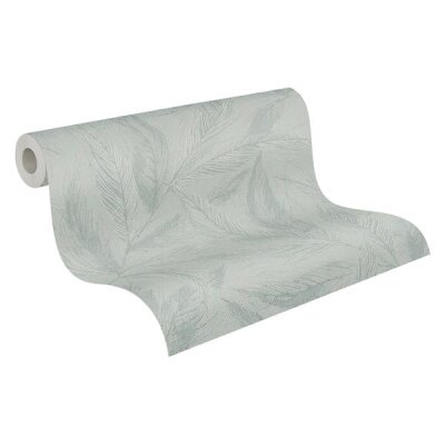 AS 790965 Tapeten A.S Creation Hygge III Farbe Grün Metalllic    Vliestapete