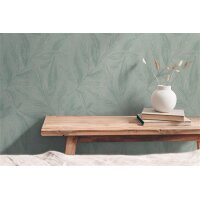 AS 790965 Tapeten A.S Creation Hygge III Farbe Grün Metalllic    Vliestapete
