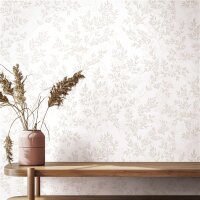 89028 Tapeten Marburg Oriana weiß, beige Vliestapete