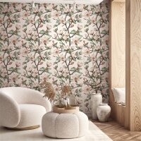 89034 Tapeten Marburg Oriana beige, braun, grün Vliestapete