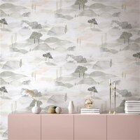 35787 Tapeten Marburg Boho grau, weiß Vliestapete