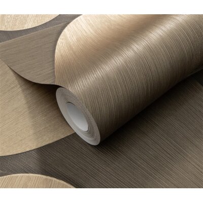 1042315 Tapeten Erismann Elysium Farbe gold beige Vliestapete
