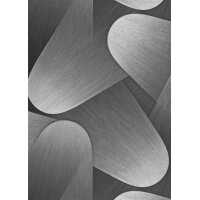 1042329 Tapeten Erismann Elysium Farbe silber schwarz...