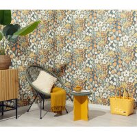 1051808 Tapeten Erismann La Terrasse Farbe blau Vliestapete