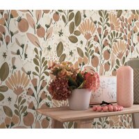 1051811 Tapeten Erismann La Terrasse Farbe braun Vliestapete