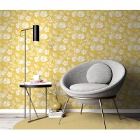 1051903 Tapeten Erismann La Terrasse Farbe gelb Vliestapete