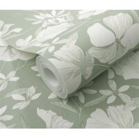 1051907 Tapeten Erismann La Terrasse Farbe grün...