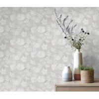 1051910 Tapeten Erismann La Terrasse Farbe grau Vliestapete