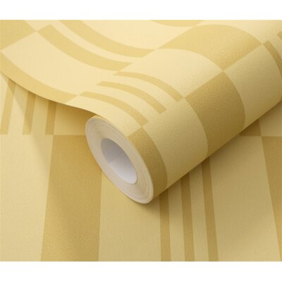 1052003 Tapeten Erismann La Terrasse Farbe gelb Vliestapete