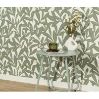 1052107 Tapeten Erismann La Terrasse Farbe grün Vliestapete