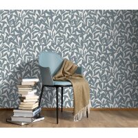 1052108 Tapeten Erismann La Terrasse Farbe blau Vliestapete