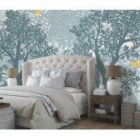 220500101 Tapeten Erismann La Terrasse Farbe blau Panel