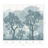 220500101 Tapeten Erismann La Terrasse Farbe blau Panel