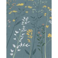 220550101 Tapeten Erismann La Terrasse Farbe blau Panel